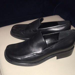 Franco Sarto New Black Leather Loafer Size 6